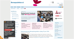 Desktop Screenshot of beroepsziekten.nl