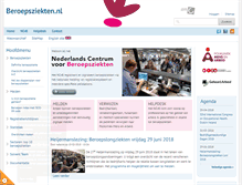 Tablet Screenshot of beroepsziekten.nl